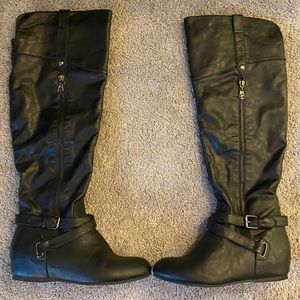 G by Guess Moto Black Boots
